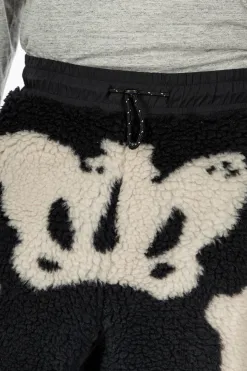 Online Kapital BONE Boa Fleece Easy Pants - Black