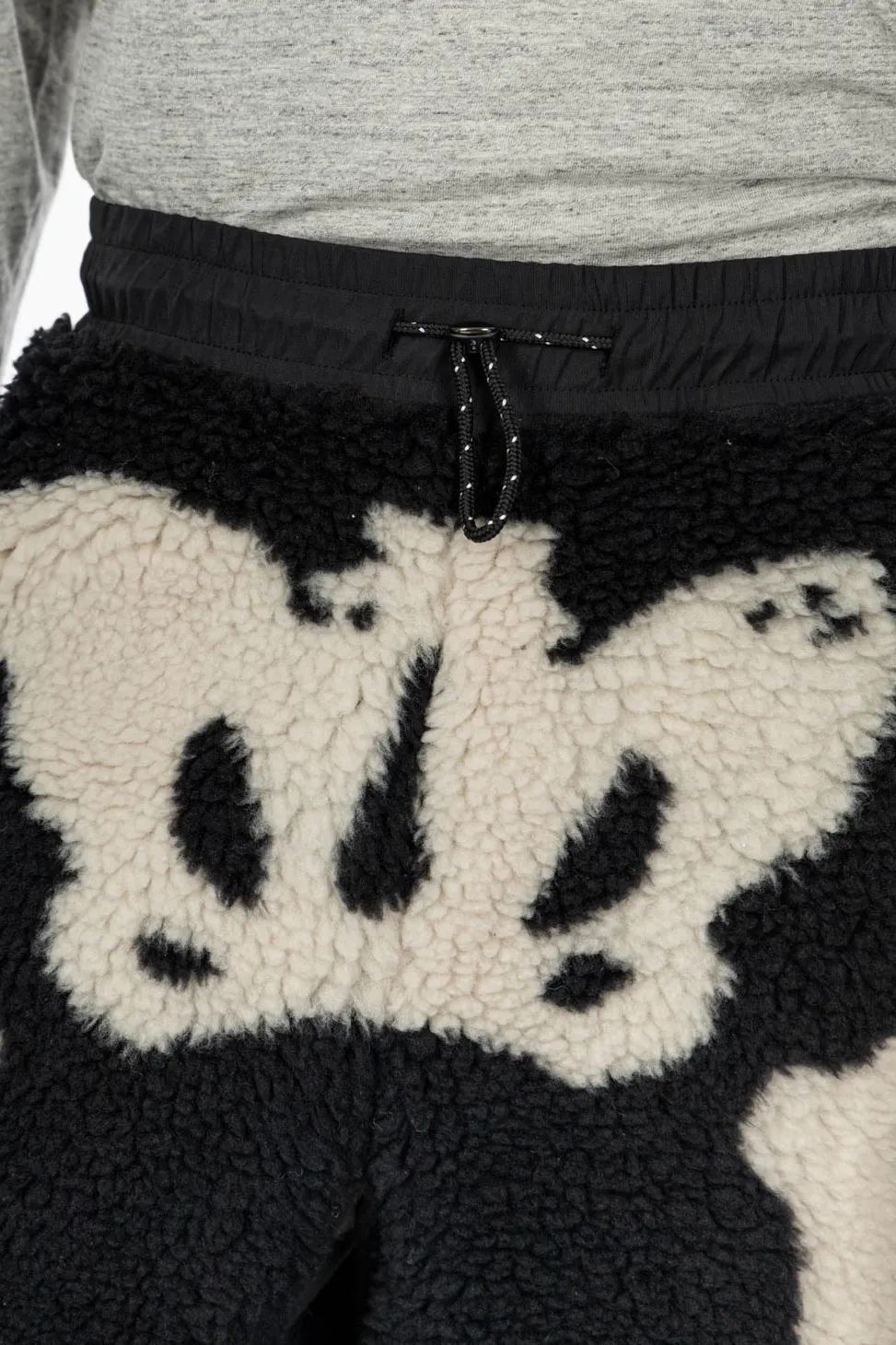 Online Kapital BONE Boa Fleece Easy Pants - Black