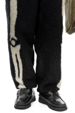 Online Kapital BONE Boa Fleece Easy Pants - Black