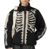 New Kapital Bone Boa Fleece Reversible Blouson
