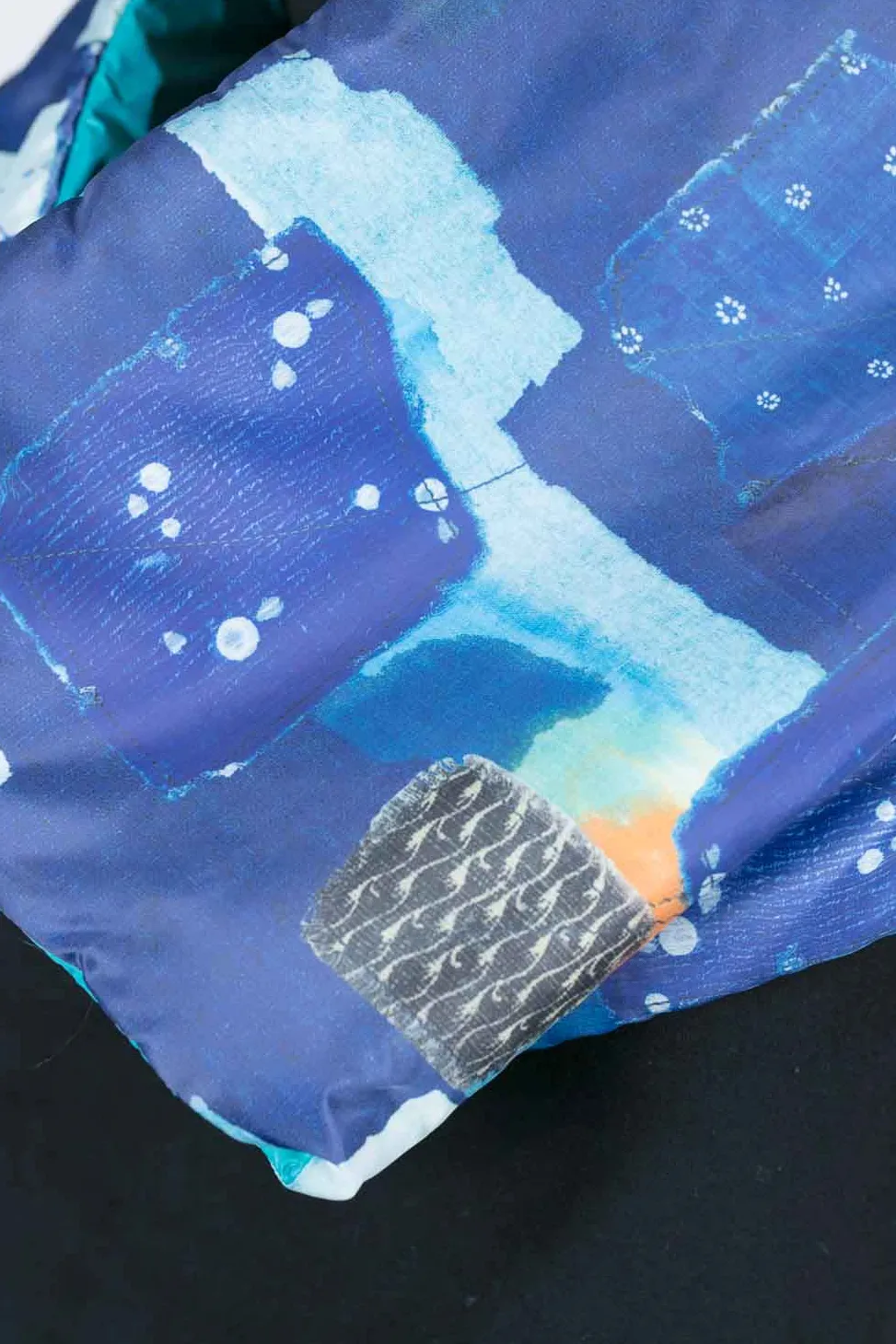 Hot Kapital BORO Print Nylon OYSE Snood Scarf