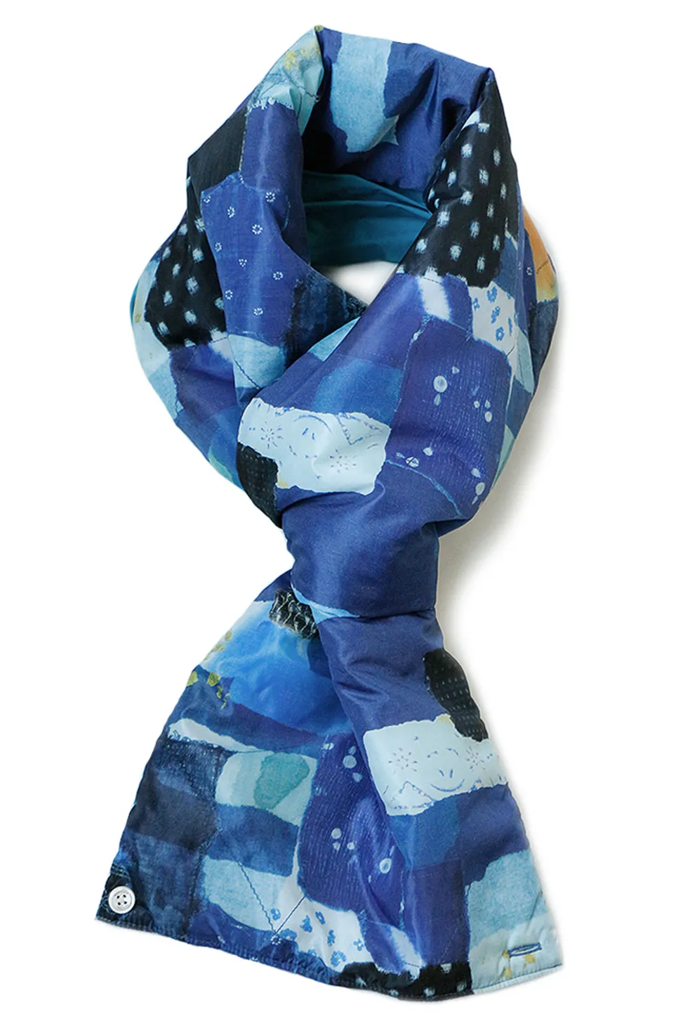 Hot Kapital BORO Print Nylon OYSE Snood Scarf