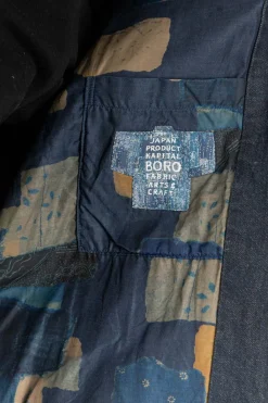 Discount Kapital BORO Zip Up Blouson (VIRGIN MARY) - Indigo