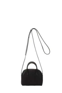 Clearance Aeta Boston Mini + Shoulder Bag - Black