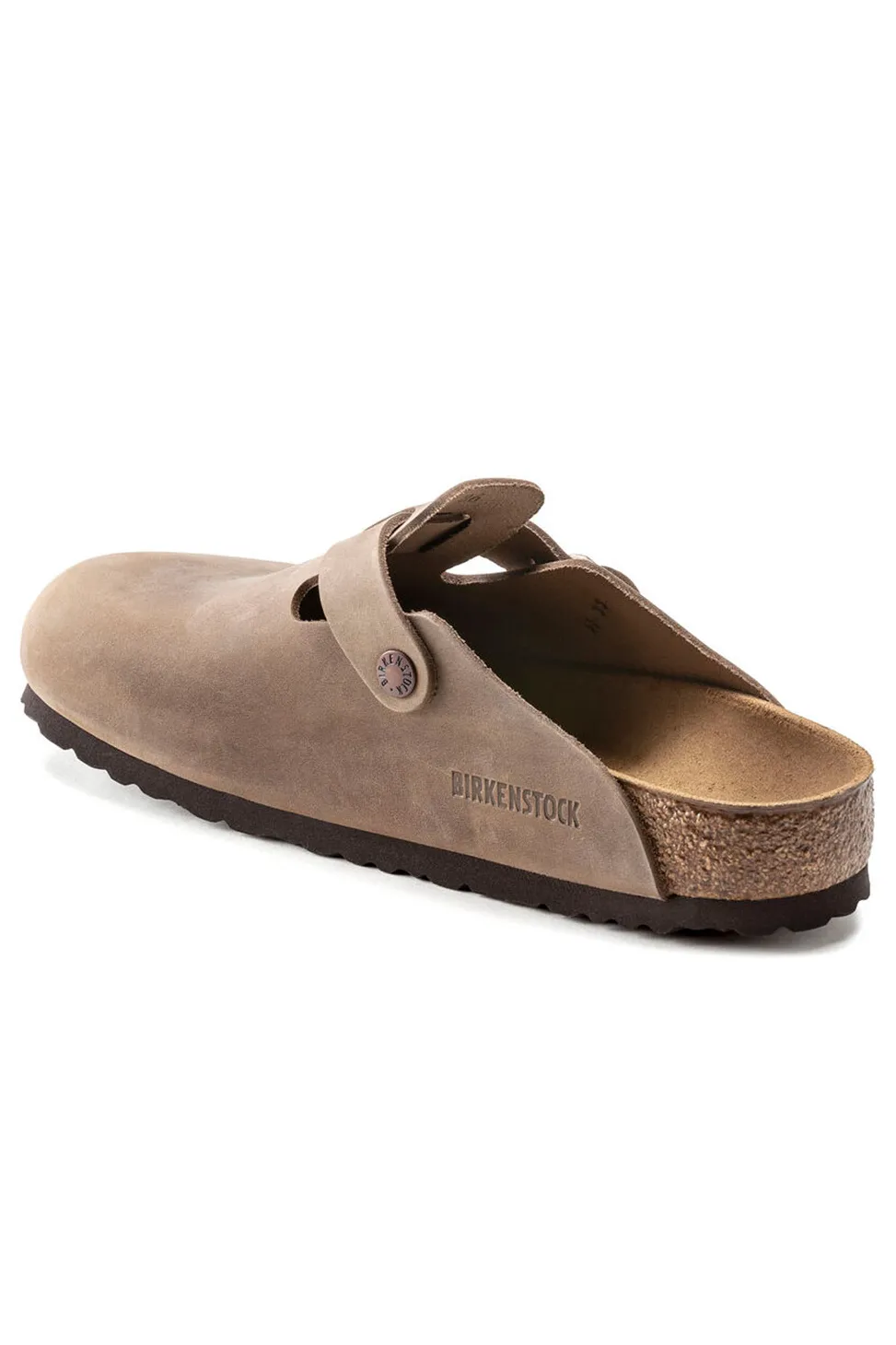 Clearance Birkenstock Boston Oiled Leather - Tobacco Brown - Regular