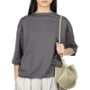 Best Nachukara Bottle Neck T-shirt - Charcoal