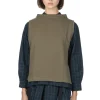 Clearance Nachukara Bottle Neck Vest - Khaki