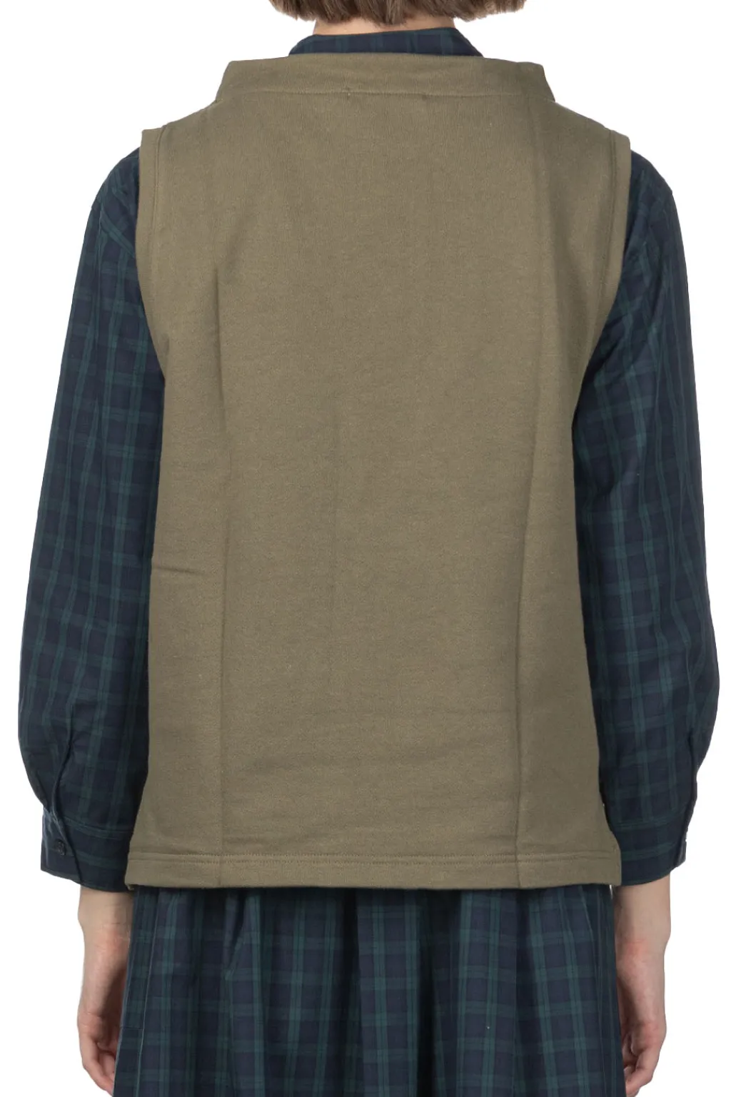 Clearance Nachukara Bottle Neck Vest - Khaki