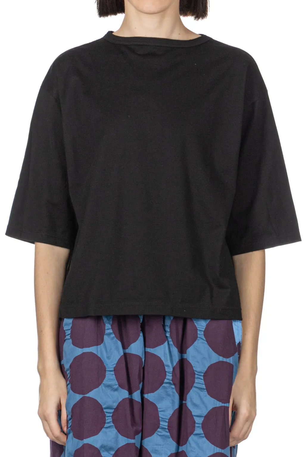 Best Nachukara Bottleneck Half Sleeve T-Shirt - Black