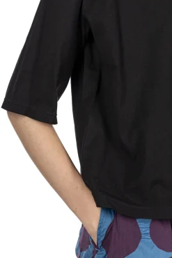Best Nachukara Bottleneck Half Sleeve T-Shirt - Black