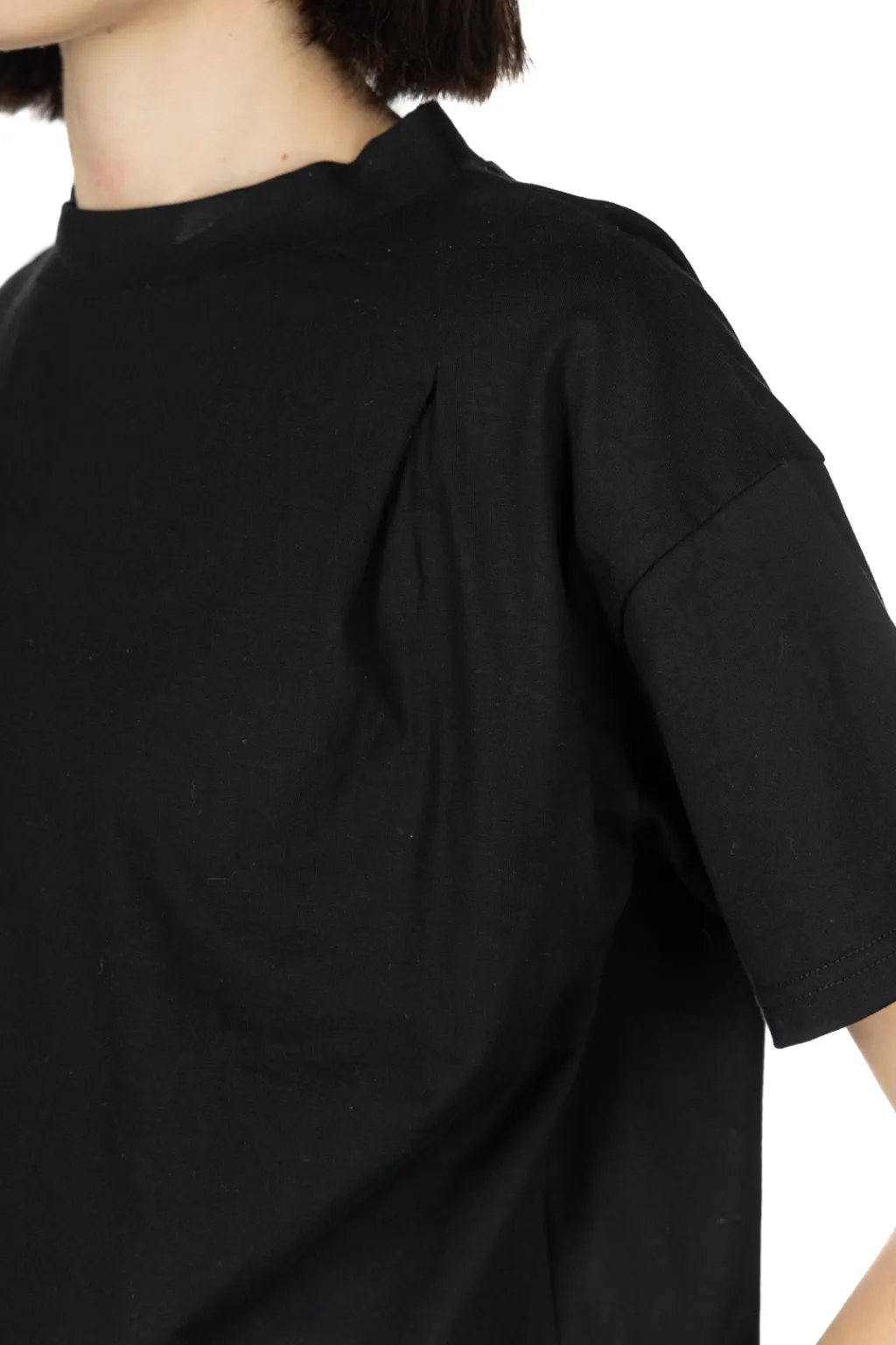 Best Nachukara Bottleneck Tucked Pullover - Black
