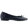 Online Crown Northampton Shoes Bow Ballet - Black