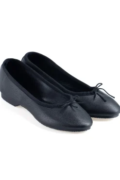Online Crown Northampton Shoes Bow Ballet - Black
