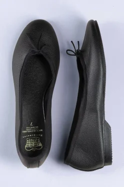 Online Crown Northampton Shoes Bow Ballet - Black