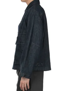 Clearance LEMAIRE Boxy Jacket - Denim Indigo
