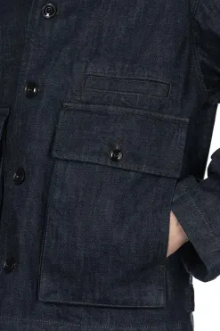 Clearance LEMAIRE Boxy Jacket - Denim Indigo