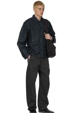 Clearance LEMAIRE Boxy Jacket - Denim Indigo