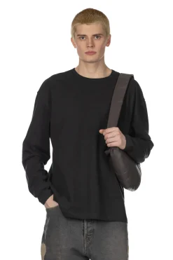 Best LEMAIRE Boxy Long Sleeve T-Shirt - Jet Black