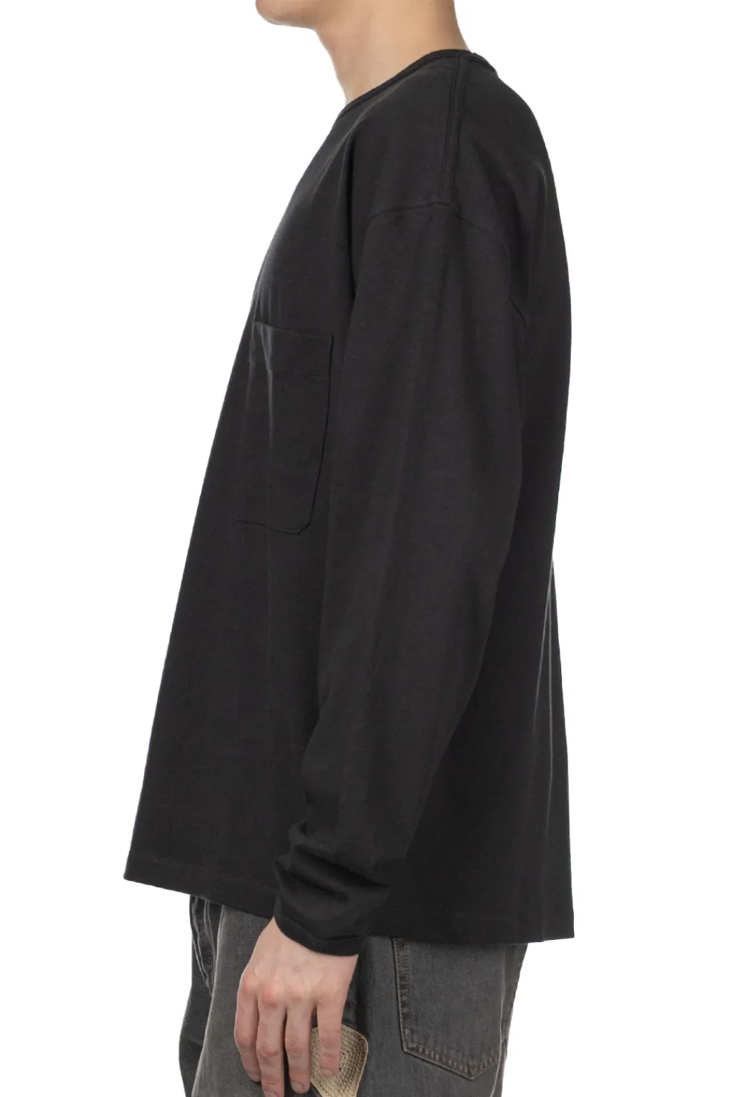 Best LEMAIRE Boxy Long Sleeve T-Shirt - Jet Black
