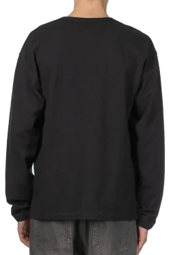 Best LEMAIRE Boxy Long Sleeve T-Shirt - Jet Black