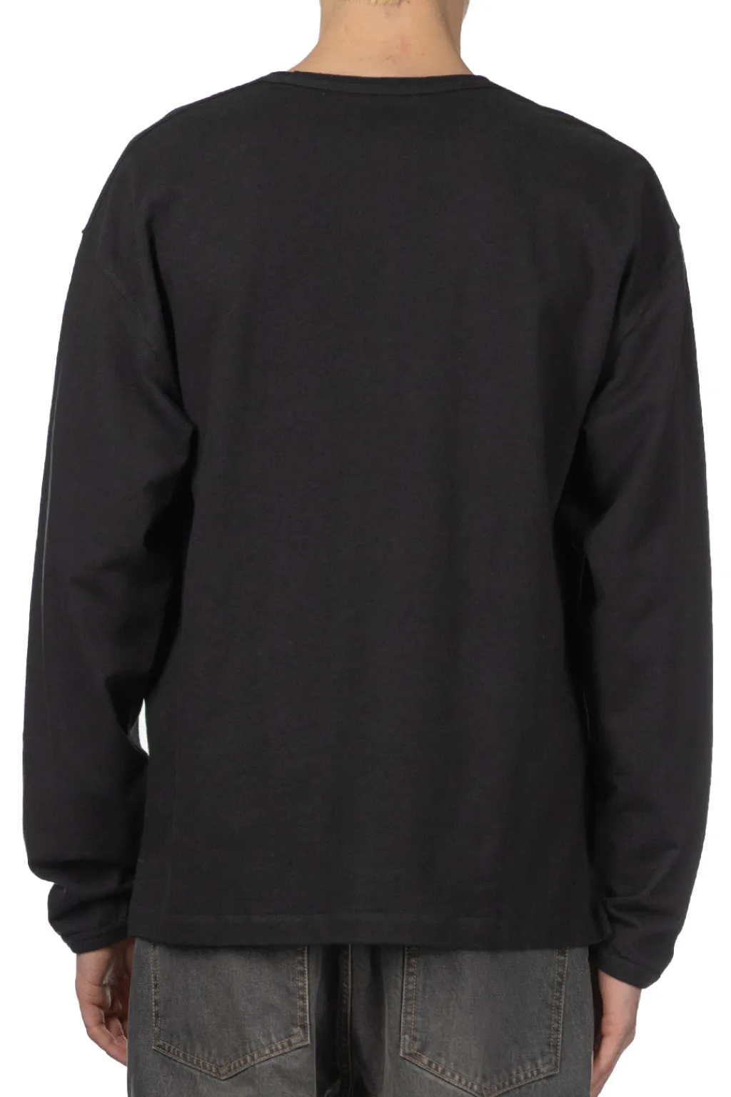 Best LEMAIRE Boxy Long Sleeve T-Shirt - Jet Black