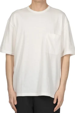 Fashion LEMAIRE Boxy SS T-Shirt - Chalk