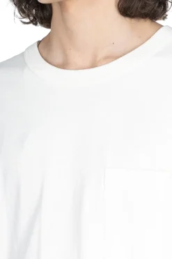 Sale LEMAIRE BOXY T-SHIRT - Chalk