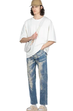 Sale LEMAIRE BOXY T-SHIRT - Chalk