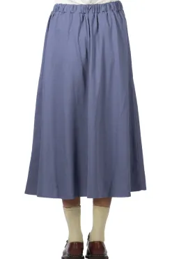 Sale NARU Brushed Jersey Flare Skirt - Blue Grey