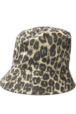 Outlet Engineered Garments Bucket Hat - Brown Nyco Leopard Print
