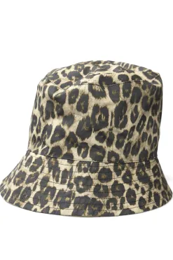 Fashion Engineered Garments Bucket Hat - Brown Nyco Leopard Print