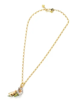 Sale Palnart Poc Bunny and Flower Necklace