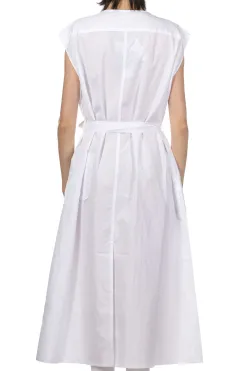 Outlet Engineered Garments Bush Dress - White 100s 2Ply Broadcloth