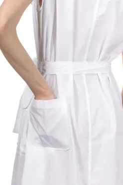 Outlet Engineered Garments Bush Dress - White 100s 2Ply Broadcloth