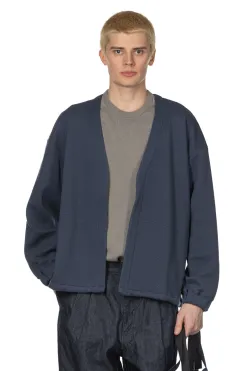 Clearance Still by Hand Buttonless Cardigan - Slate Blue