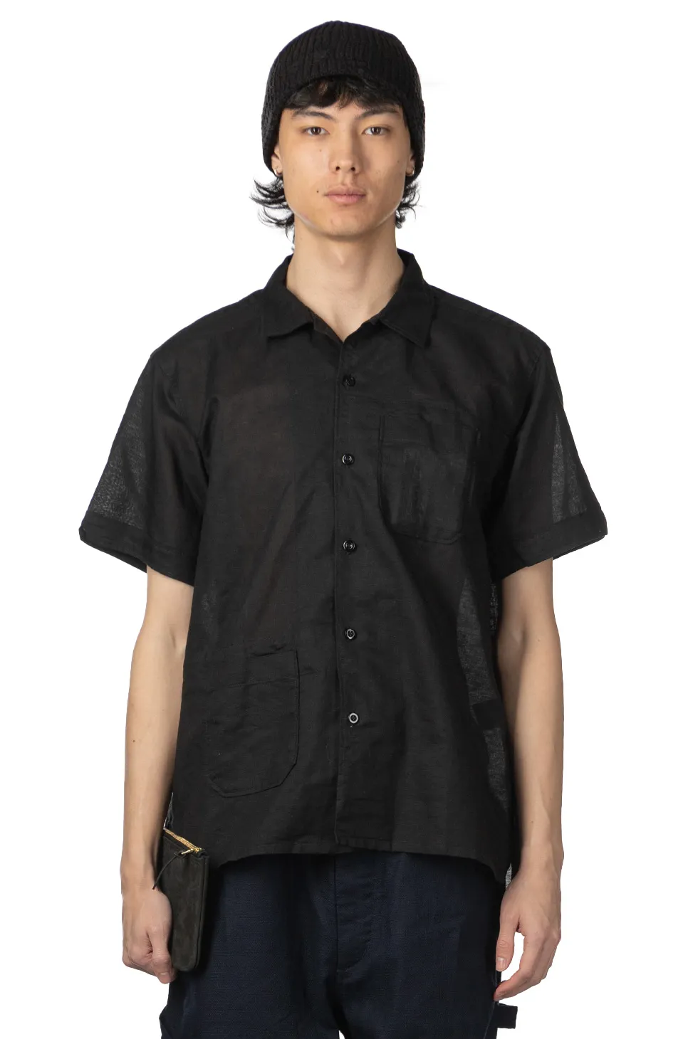 Best Engineered Garments Camp Shirt - Black
