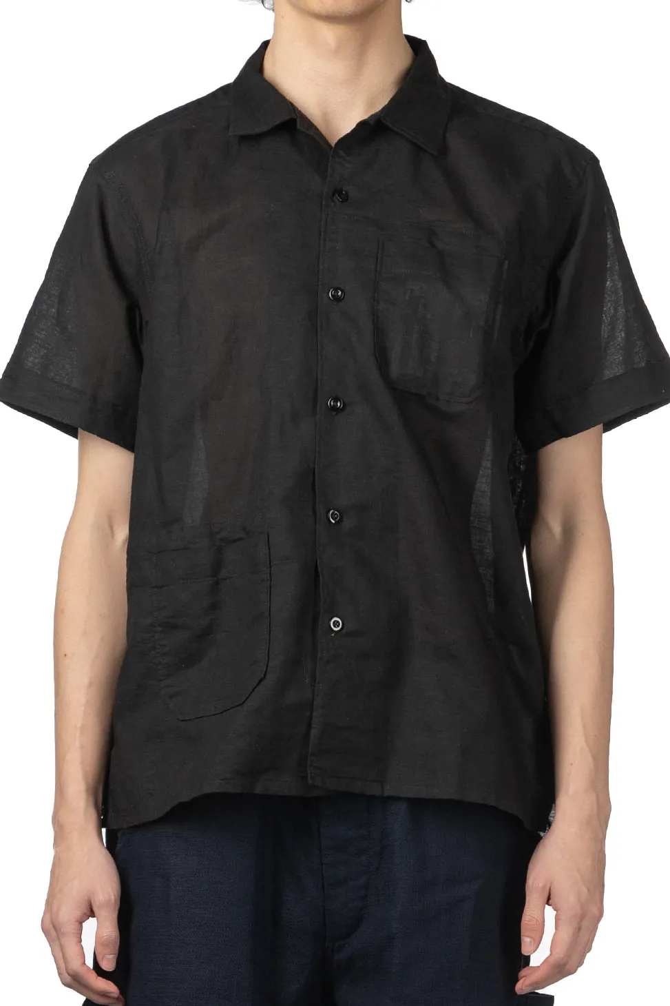 Best Engineered Garments Camp Shirt - Black