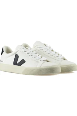 Outlet VEJA Campo Chromefree Leather - Extra White x Black