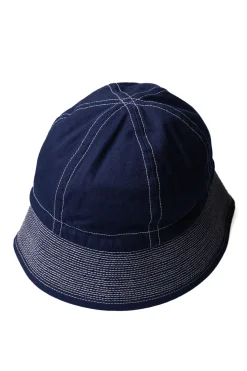 Sale Cableami Canvas Dixie Hat - Navy