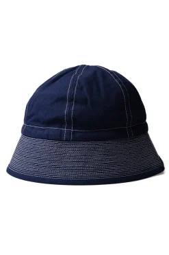 Sale Cableami Canvas Dixie Hat - Navy