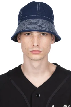 Sale Cableami Canvas Dixie Hat - Navy