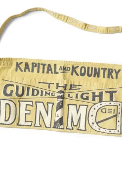 Fashion Kapital Canvas Shrot AD Apron - Guiding Light - 2 Color Choices