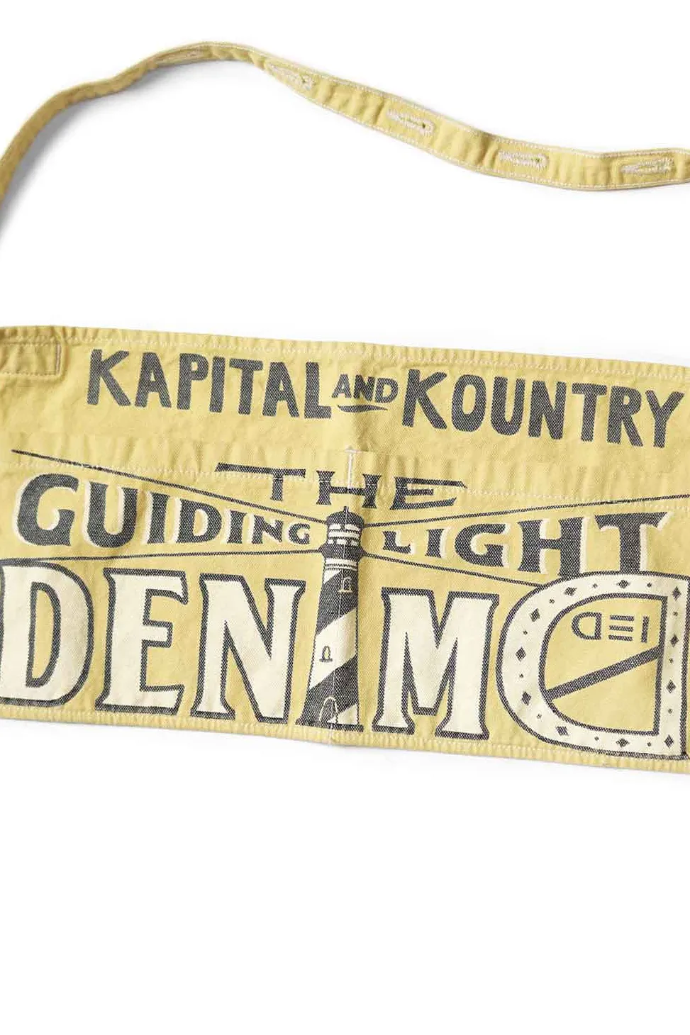 Fashion Kapital Canvas Shrot AD Apron - Guiding Light - 2 Color Choices