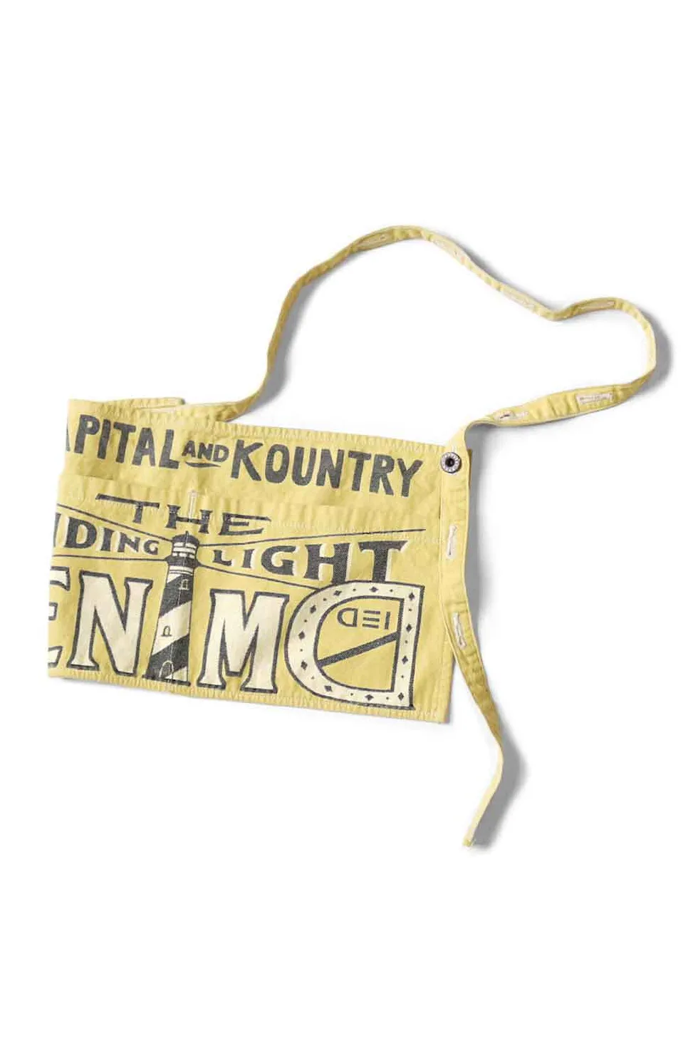 Fashion Kapital Canvas Shrot AD Apron - Guiding Light - 2 Color Choices