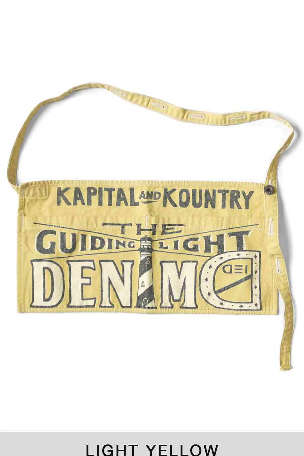 Fashion Kapital Canvas Shrot AD Apron - Guiding Light - 2 Color Choices