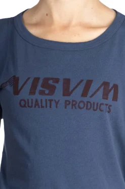 Outlet Visvim Carree Tee SS - Navy