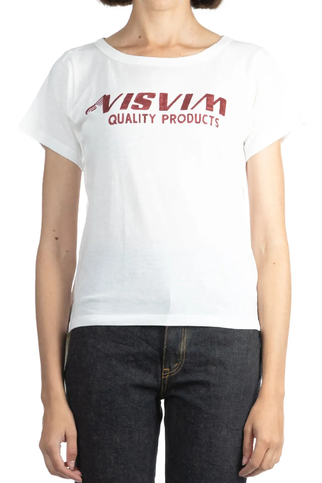 Clearance Visvim Carree Tee SS - White