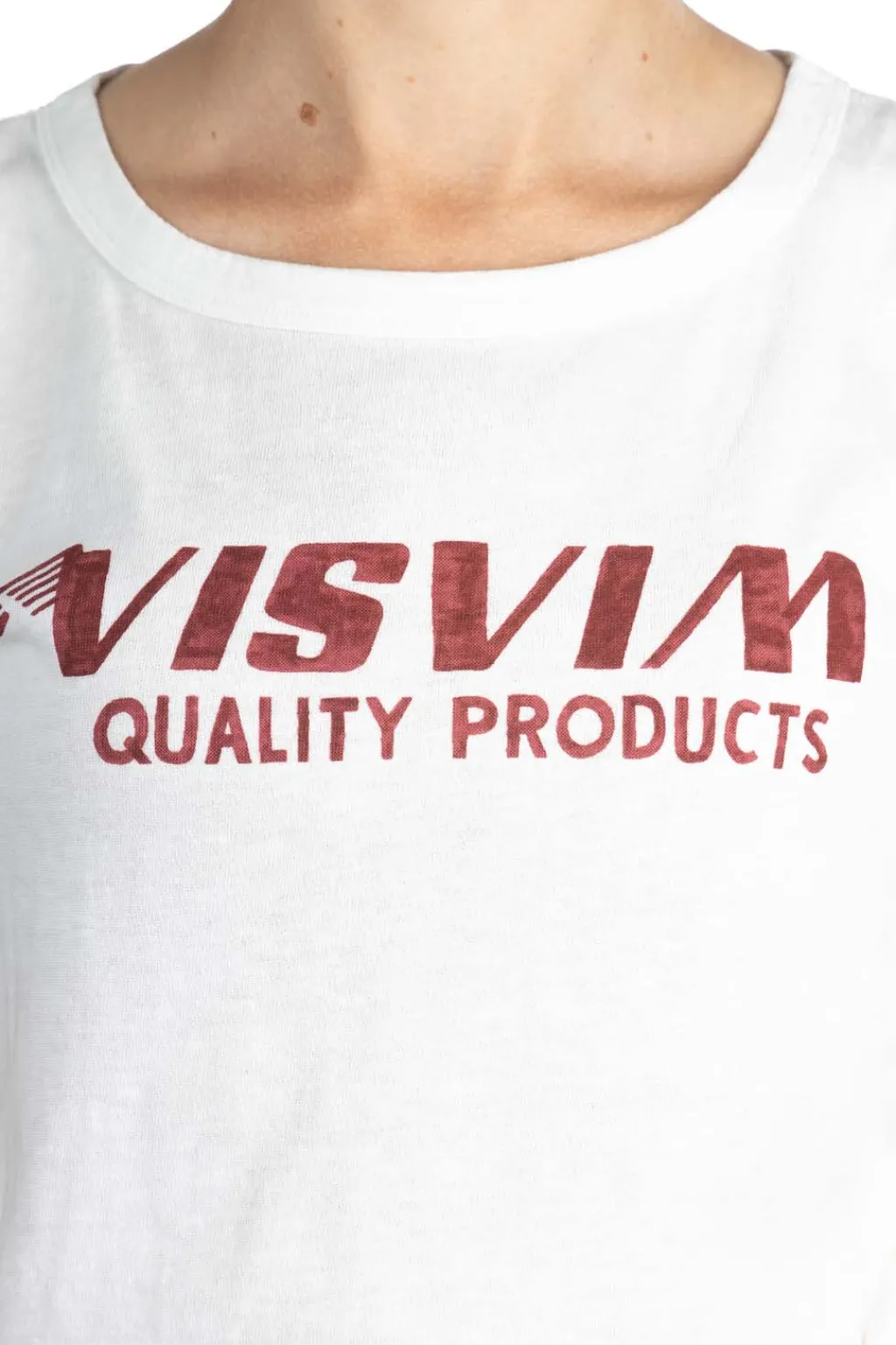 Clearance Visvim Carree Tee SS - White