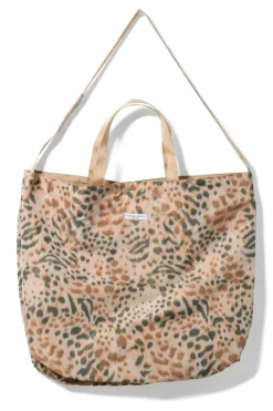 Discount Engineered Garments Carry All Tote Reversible - Leopard Print