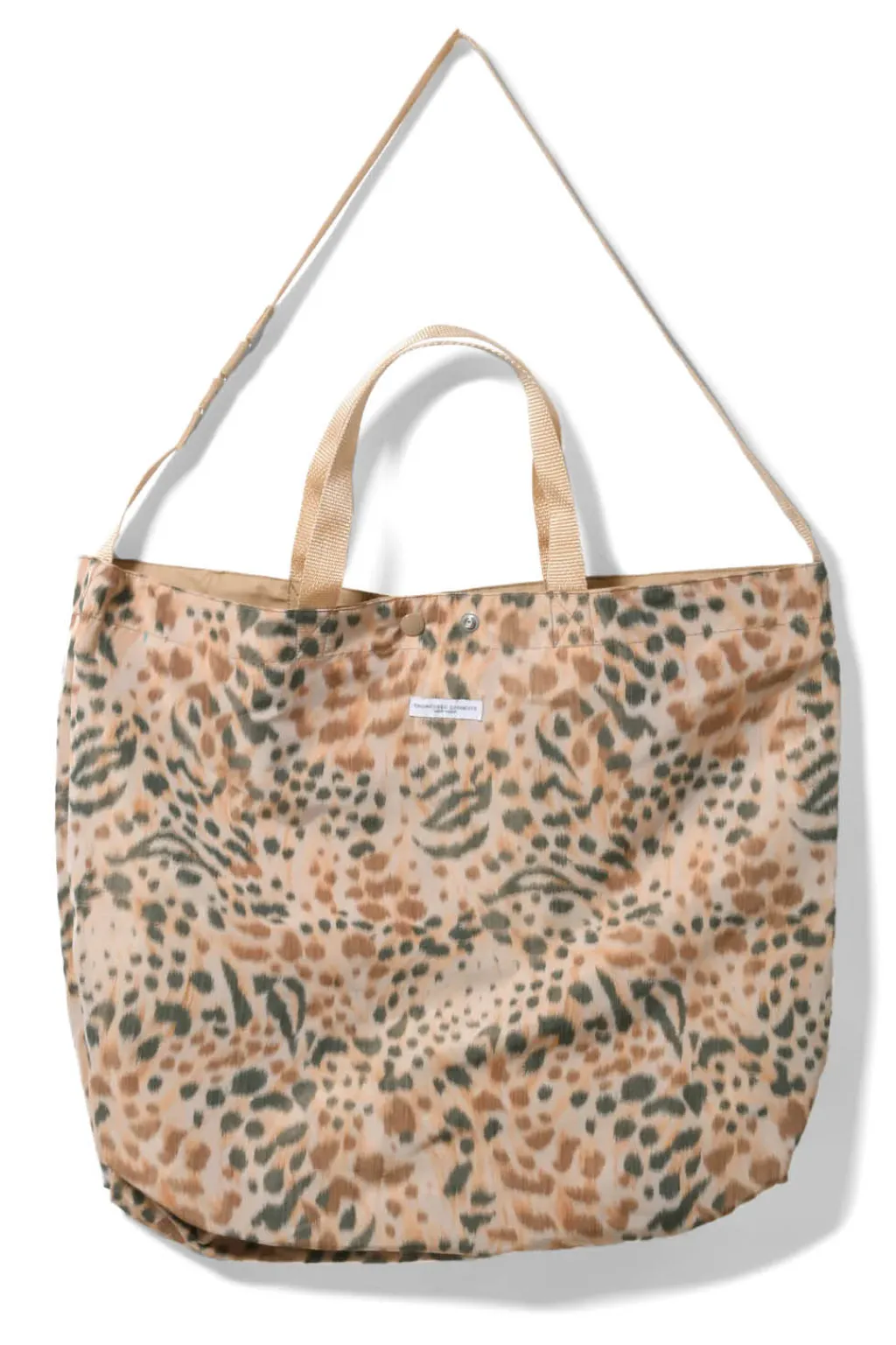 Outlet Engineered Garments Carry All Tote Reversible - Leopard Print